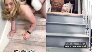 [27] Yourpuppygirl (Jena) OnlyFans Leaks Subby Sadomasochist Puppy Girl Porn