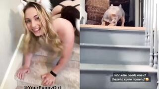 [27] Yourpuppygirl (Jena) OnlyFans Leaks Subby Sadomasochist Puppy Girl Porn