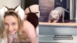 [27] Yourpuppygirl (Jena) OnlyFans Leaks Subby Sadomasochist Puppy Girl Porn