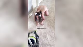 [42] Yourpuppygirl (Jena) OnlyFans Leaks Subby Sadomasochist Puppy Girl Porn