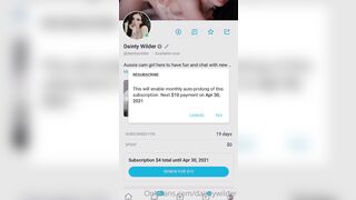 [175] Daintywilder (Danity Wilder) OnlyFans Leaks Petite Princess Squirting Nympho Slut Porn