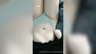 [154] Avaclairexx (avaisoutofideas aka Ava Claire) OnlyFans Leaks Big White Peach Ass Girl Porn