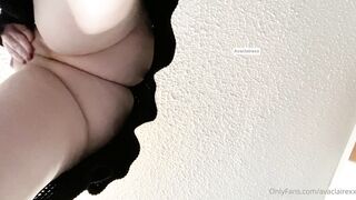 [156] Avaclairexx (avaisoutofideas aka Ava Claire) OnlyFans Leaks Big White Peach Ass Girl Porn