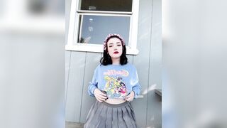 [164] Avaclairexx (avaisoutofideas aka Ava Claire) OnlyFans Leaks Big White Peach Ass Girl Porn