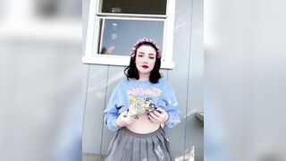 [164] Avaclairexx (avaisoutofideas aka Ava Claire) OnlyFans Leaks Big White Peach Ass Girl Porn