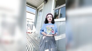 [164] Avaclairexx (avaisoutofideas aka Ava Claire) OnlyFans Leaks Big White Peach Ass Girl Porn