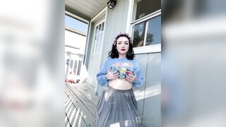 [164] Avaclairexx (avaisoutofideas aka Ava Claire) OnlyFans Leaks Big White Peach Ass Girl Porn