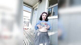 [164] Avaclairexx (avaisoutofideas aka Ava Claire) OnlyFans Leaks Big White Peach Ass Girl Porn