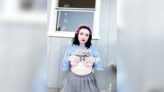 [164] Avaclairexx (avaisoutofideas aka Ava Claire) OnlyFans Leaks Big White Peach Ass Girl Porn