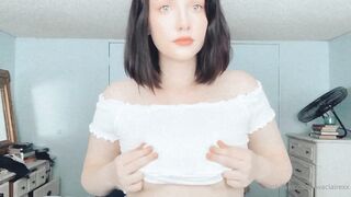 [17] Avaclairexx (avaisoutofideas aka Ava Claire) OnlyFans Leaks Big White Peach Ass Girl Porn