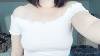 [19] Avaclairexx (avaisoutofideas aka Ava Claire) OnlyFans Leaks Big White Peach Ass Girl Porn