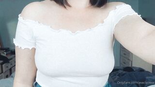 [19] Avaclairexx (avaisoutofideas aka Ava Claire) OnlyFans Leaks Big White Peach Ass Girl Porn