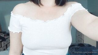 [19] Avaclairexx (avaisoutofideas aka Ava Claire) OnlyFans Leaks Big White Peach Ass Girl Porn