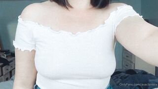 [19] Avaclairexx (avaisoutofideas aka Ava Claire) OnlyFans Leaks Big White Peach Ass Girl Porn