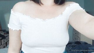 [19] Avaclairexx (avaisoutofideas aka Ava Claire) OnlyFans Leaks Big White Peach Ass Girl Porn