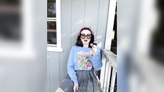 [206] Avaclairexx (avaisoutofideas aka Ava Claire) OnlyFans Leaks Big White Peach Ass Girl Porn