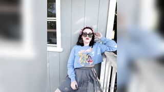 [206] Avaclairexx (avaisoutofideas aka Ava Claire) OnlyFans Leaks Big White Peach Ass Girl Porn