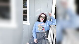 [206] Avaclairexx (avaisoutofideas aka Ava Claire) OnlyFans Leaks Big White Peach Ass Girl Porn