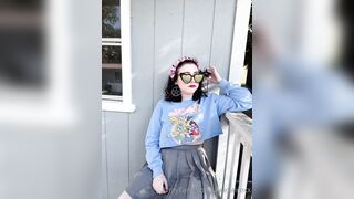 [206] Avaclairexx (avaisoutofideas aka Ava Claire) OnlyFans Leaks Big White Peach Ass Girl Porn