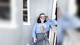 [206] Avaclairexx (avaisoutofideas aka Ava Claire) OnlyFans Leaks Big White Peach Ass Girl Porn