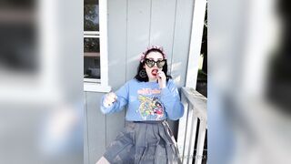 [206] Avaclairexx (avaisoutofideas aka Ava Claire) OnlyFans Leaks Big White Peach Ass Girl Porn