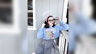 [206] Avaclairexx (avaisoutofideas aka Ava Claire) OnlyFans Leaks Big White Peach Ass Girl Porn