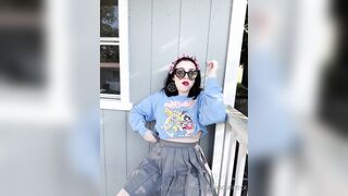 [206] Avaclairexx (avaisoutofideas aka Ava Claire) OnlyFans Leaks Big White Peach Ass Girl Porn