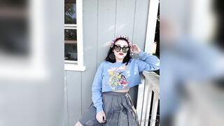 [206] Avaclairexx (avaisoutofideas aka Ava Claire) OnlyFans Leaks Big White Peach Ass Girl Porn