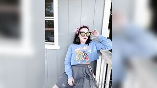 [206] Avaclairexx (avaisoutofideas aka Ava Claire) OnlyFans Leaks Big White Peach Ass Girl Porn