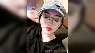 [224] Avaclairexx (avaisoutofideas aka Ava Claire) OnlyFans Leaks Big White Peach Ass Girl Porn