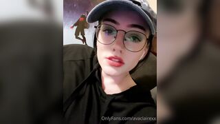 [224] Avaclairexx (avaisoutofideas aka Ava Claire) OnlyFans Leaks Big White Peach Ass Girl Porn