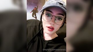 [224] Avaclairexx (avaisoutofideas aka Ava Claire) OnlyFans Leaks Big White Peach Ass Girl Porn