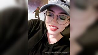 [224] Avaclairexx (avaisoutofideas aka Ava Claire) OnlyFans Leaks Big White Peach Ass Girl Porn