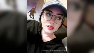 [224] Avaclairexx (avaisoutofideas aka Ava Claire) OnlyFans Leaks Big White Peach Ass Girl Porn