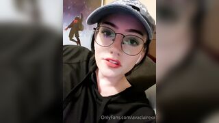 [224] Avaclairexx (avaisoutofideas aka Ava Claire) OnlyFans Leaks Big White Peach Ass Girl Porn