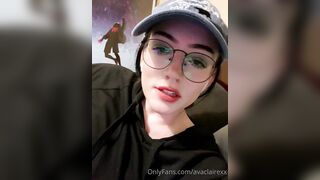 [224] Avaclairexx (avaisoutofideas aka Ava Claire) OnlyFans Leaks Big White Peach Ass Girl Porn