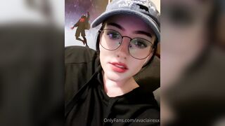 [224] Avaclairexx (avaisoutofideas aka Ava Claire) OnlyFans Leaks Big White Peach Ass Girl Porn