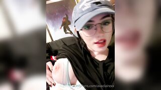 [225] Avaclairexx (avaisoutofideas aka Ava Claire) OnlyFans Leaks Big White Peach Ass Girl Porn