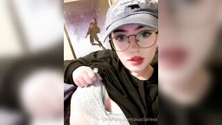 [225] Avaclairexx (avaisoutofideas aka Ava Claire) OnlyFans Leaks Big White Peach Ass Girl Porn