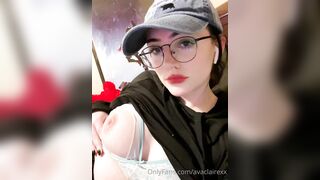 [225] Avaclairexx (avaisoutofideas aka Ava Claire) OnlyFans Leaks Big White Peach Ass Girl Porn