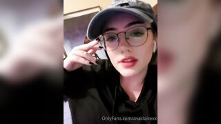 [225] Avaclairexx (avaisoutofideas aka Ava Claire) OnlyFans Leaks Big White Peach Ass Girl Porn