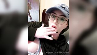 [226] Avaclairexx (avaisoutofideas aka Ava Claire) OnlyFans Leaks Big White Peach Ass Girl Porn