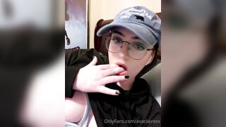 [226] Avaclairexx (avaisoutofideas aka Ava Claire) OnlyFans Leaks Big White Peach Ass Girl Porn