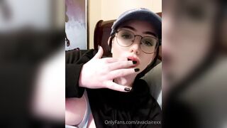 [226] Avaclairexx (avaisoutofideas aka Ava Claire) OnlyFans Leaks Big White Peach Ass Girl Porn