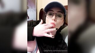 [226] Avaclairexx (avaisoutofideas aka Ava Claire) OnlyFans Leaks Big White Peach Ass Girl Porn