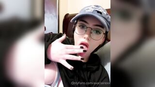 [226] Avaclairexx (avaisoutofideas aka Ava Claire) OnlyFans Leaks Big White Peach Ass Girl Porn