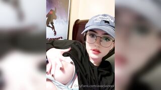 [226] Avaclairexx (avaisoutofideas aka Ava Claire) OnlyFans Leaks Big White Peach Ass Girl Porn