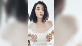 [24] Avaclairexx (avaisoutofideas aka Ava Claire) OnlyFans Leaks Big White Peach Ass Girl Porn