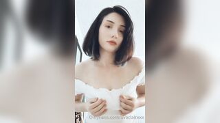 [24] Avaclairexx (avaisoutofideas aka Ava Claire) OnlyFans Leaks Big White Peach Ass Girl Porn