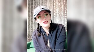 [253] Avaclairexx (avaisoutofideas aka Ava Claire) OnlyFans Leaks Big White Peach Ass Girl Porn